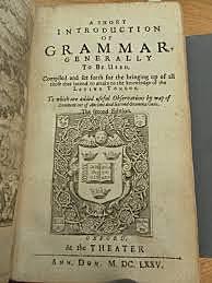 Latin and Greek in the Latin grammar schools