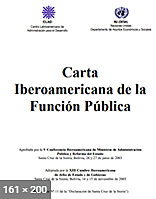 Carta Iberoamericana de la función pública.