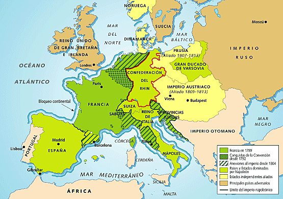 Napoleon conquered all Europe.