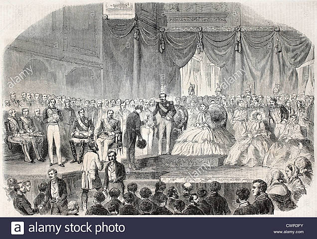 The inaguration of the Louvre.