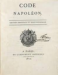 Napoleonic code.