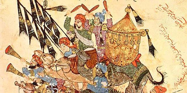 Huida de Mahoma y comienzo de la guerra santa musulmana