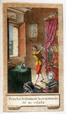 Alonso Quijana se convierte en El Quijote