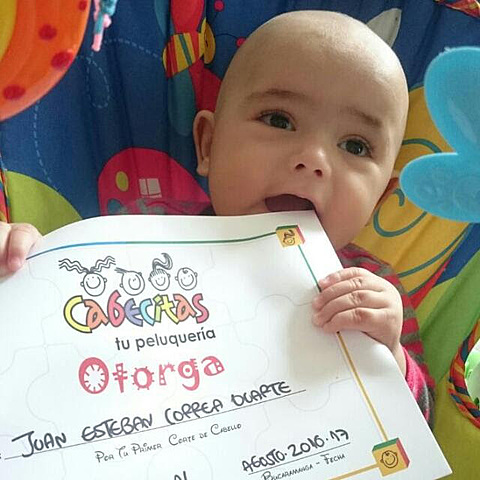 Mi primer corte de pelo