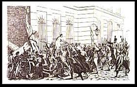 Revuelta de los agraviados o “malcontents”.