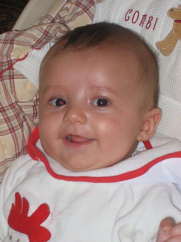 spunta il mio primo dente