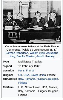 February 10, 1947 Peace Treaty