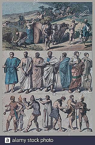 División social Griega