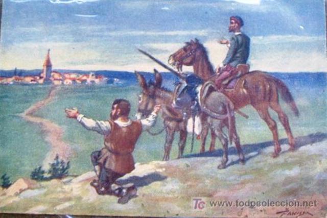 ofricimiento de sancho panza al quijote