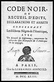 Code Noir (Codigo negro)