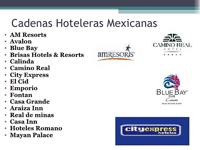 CADENAS HOTELERAS NACIONALES