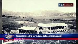 Creación de la escuela Normal Rural