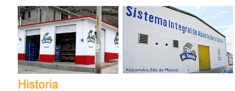 apertura del Sistema de Tiendas Rurales así como el Sistema Alimentario Mexicano (sam)