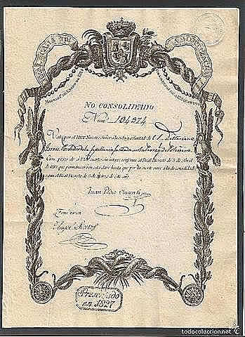 Primeras medidas desamortizadoras. Creación de la Caja de Amortización.