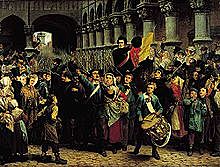 The separation of Belgium from Netherlands.