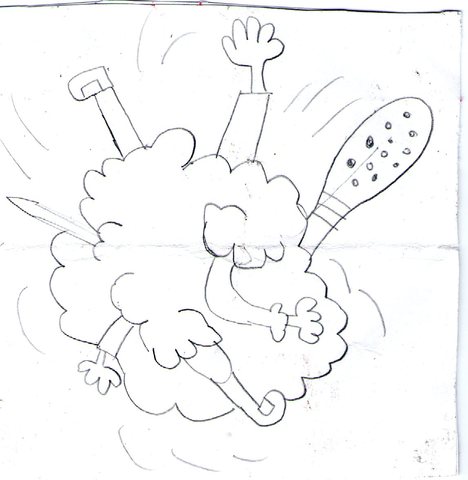 El hidalgo pelea con los Yanueses