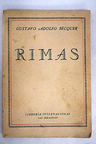 Publicación de las  "Rimas" de Bécquer