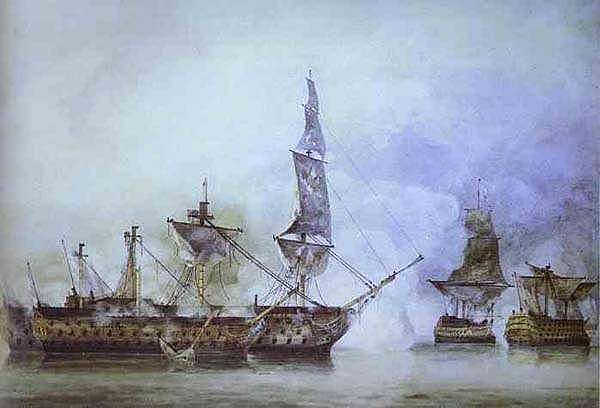 Batalla de Trafalgar.