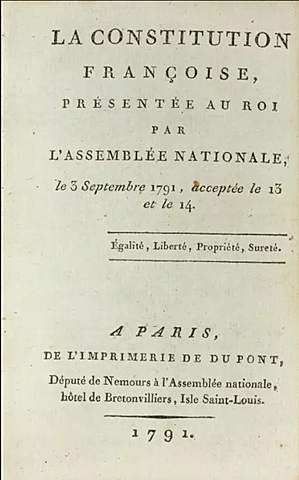 First French Constitution