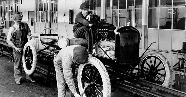 Inici de la segona onada de la revolució industrial