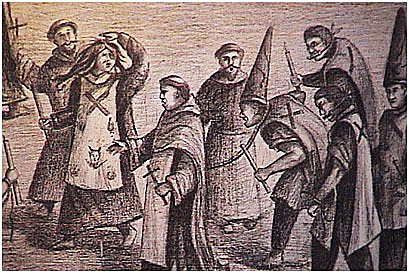 El Santo Oficio (Organismo encargado de la defensa de la fe católica luchando contra los actos de herejía)