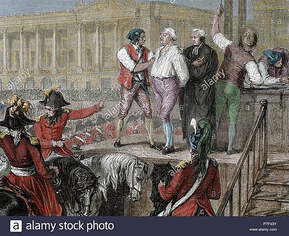 Louis XVI died in the guillotine