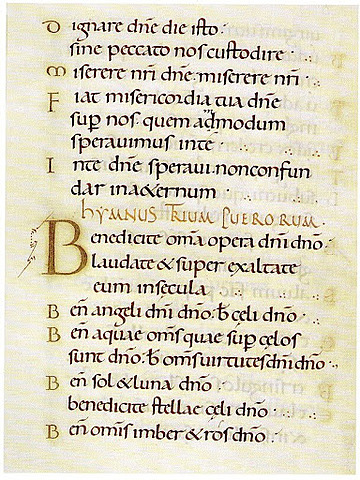 L'écriture minuscule Caroline de Charlesmagne