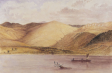 Menu Taupo Landslide 1846