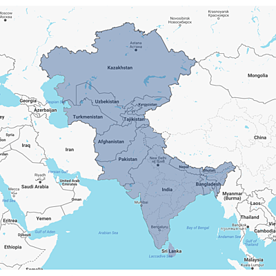 Timeline: South and Central Asia