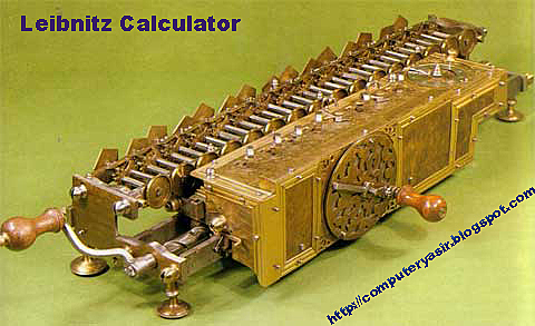 Calculadora de propósito general: Gottfried Wilhelm Leibniz