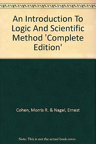 Introduction to Logic and Scientific Method.