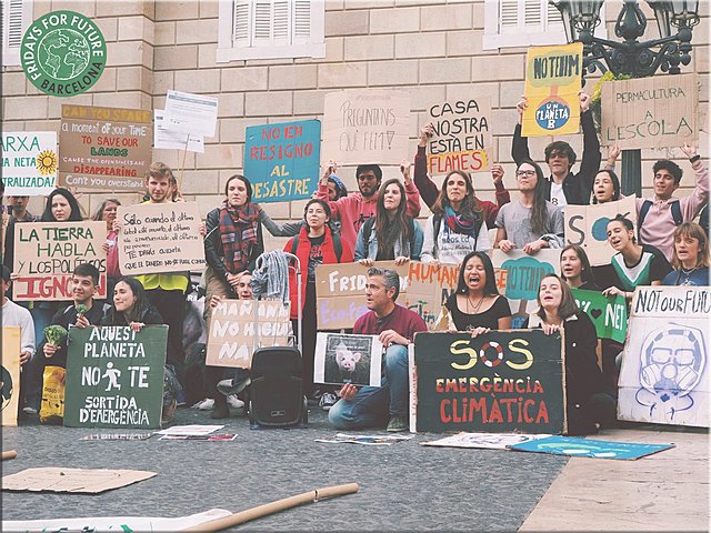 Manifestacions contra el canvi climàtic
