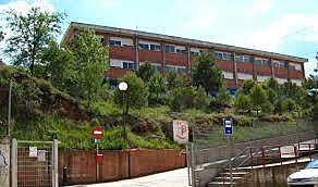 Entrada a l'escola Puigberenguer