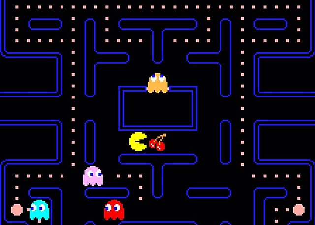 Aparece el videojuego “Pac-man”