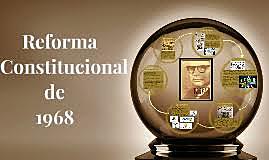 Reforma de la constitución de 1968