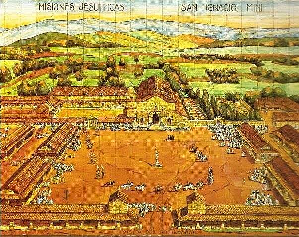 Cesión de las reducciones jesuíticas a Portugal a cambio de la entrega de la colonia de Sacramento