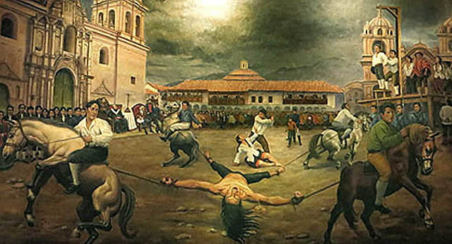 Muerte de Tupac Amaru II