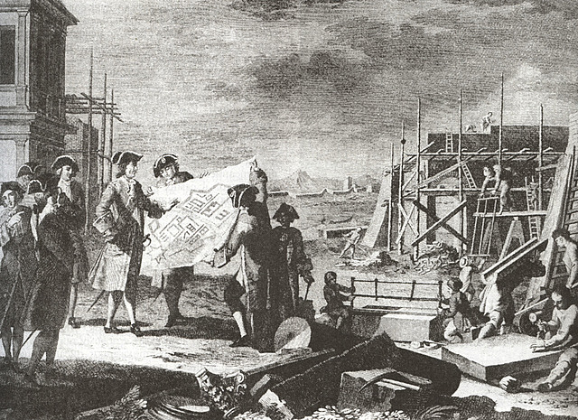 Основание горада Санкт-Петербурга