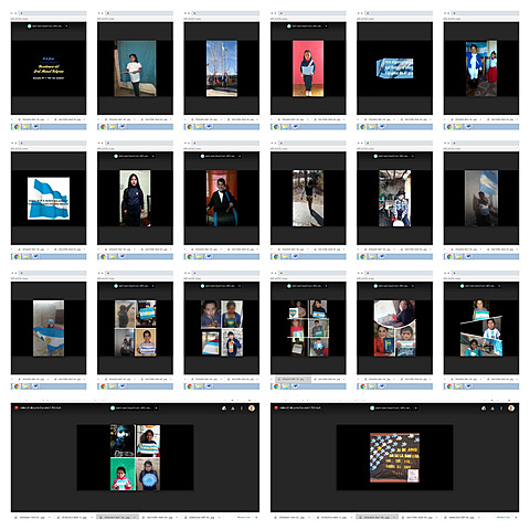 Dia de la Bandera Nacional: 7º B y 3º B