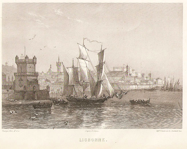 Balmis chega a Lisboa