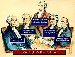 Washington Creates Presidential Cabinet