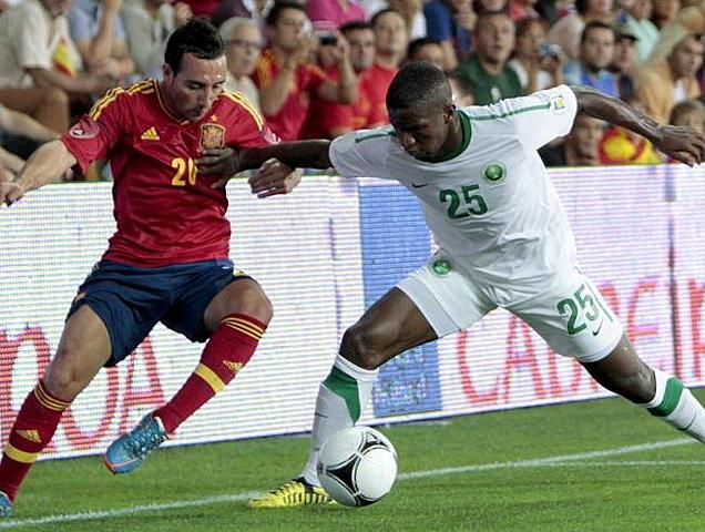España 1-0 Arabia Saudita