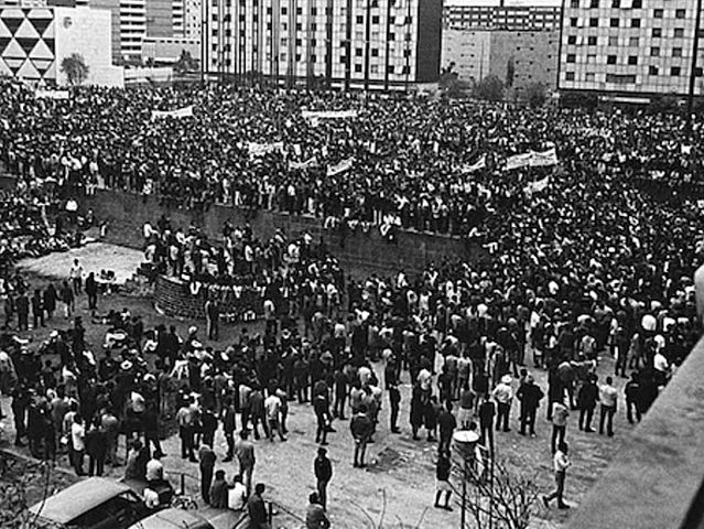 La matanza de Tlatelolco