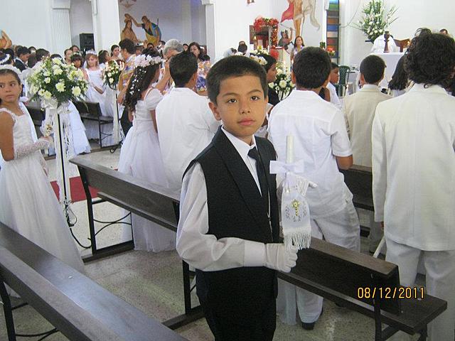 It was the day of my first communion