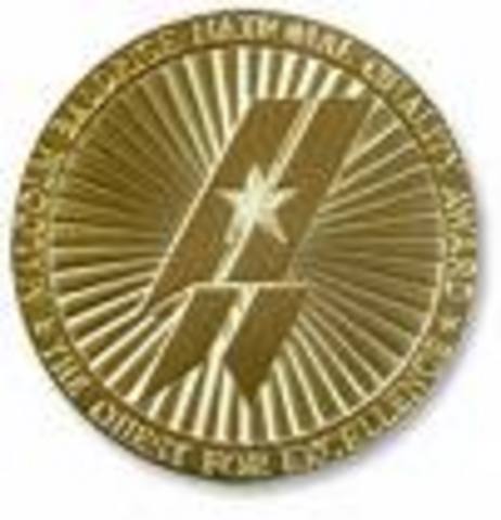 Aparece el Premio  Malcom Baldrige