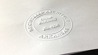 Finger Prints are used to seal documents