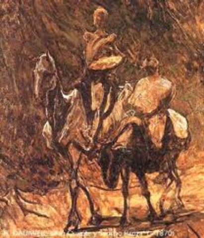 el quijote y los frailes