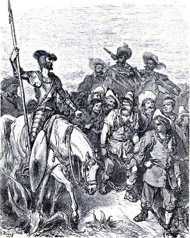 el quijote y los reos