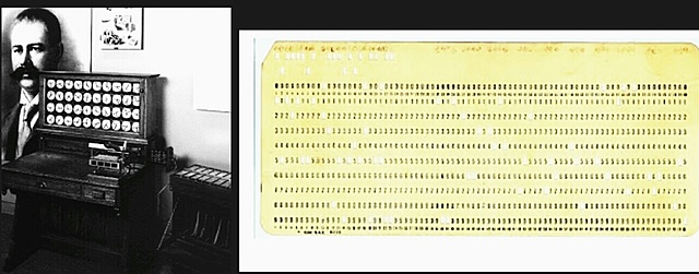 HERMAN HOLLERITH (máquina tabuladora)