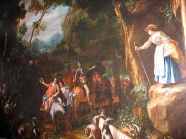 don quijote sale en busca de marcela al bosque